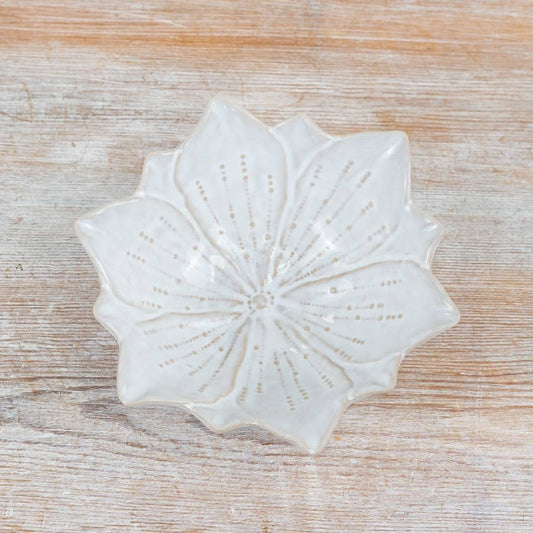 Flower Trinket Dish, 13cm