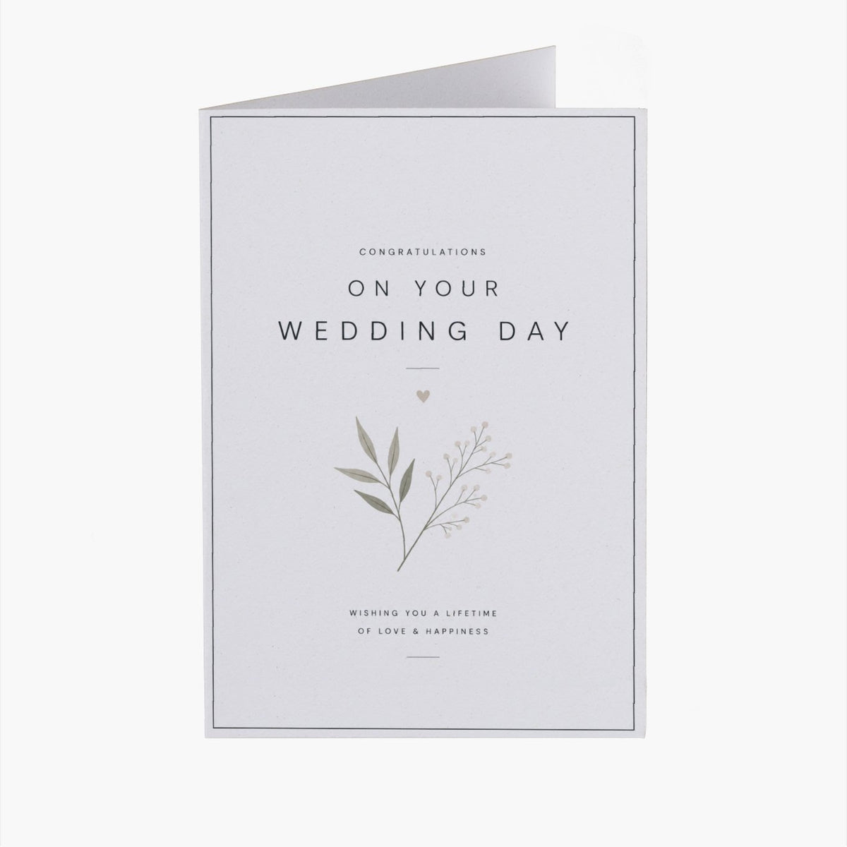 'On Your Wedding Day' Card