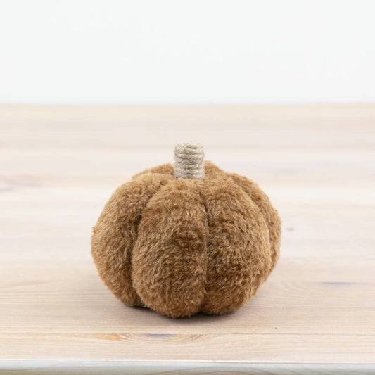 Faux Brown Pumpkin