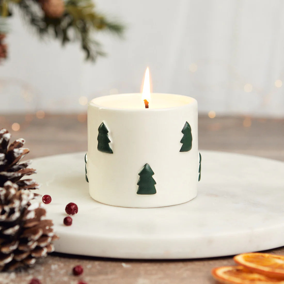 Christmas Spruce Candle - Winter Pine Fragrance