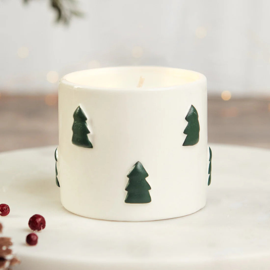 Christmas Spruce Candle - Winter Pine Fragrance