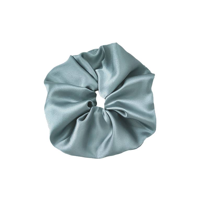 Extra Large Silky Scrunchie | Duck Egg