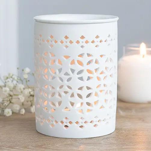 White Matte Oil/Wax Burner