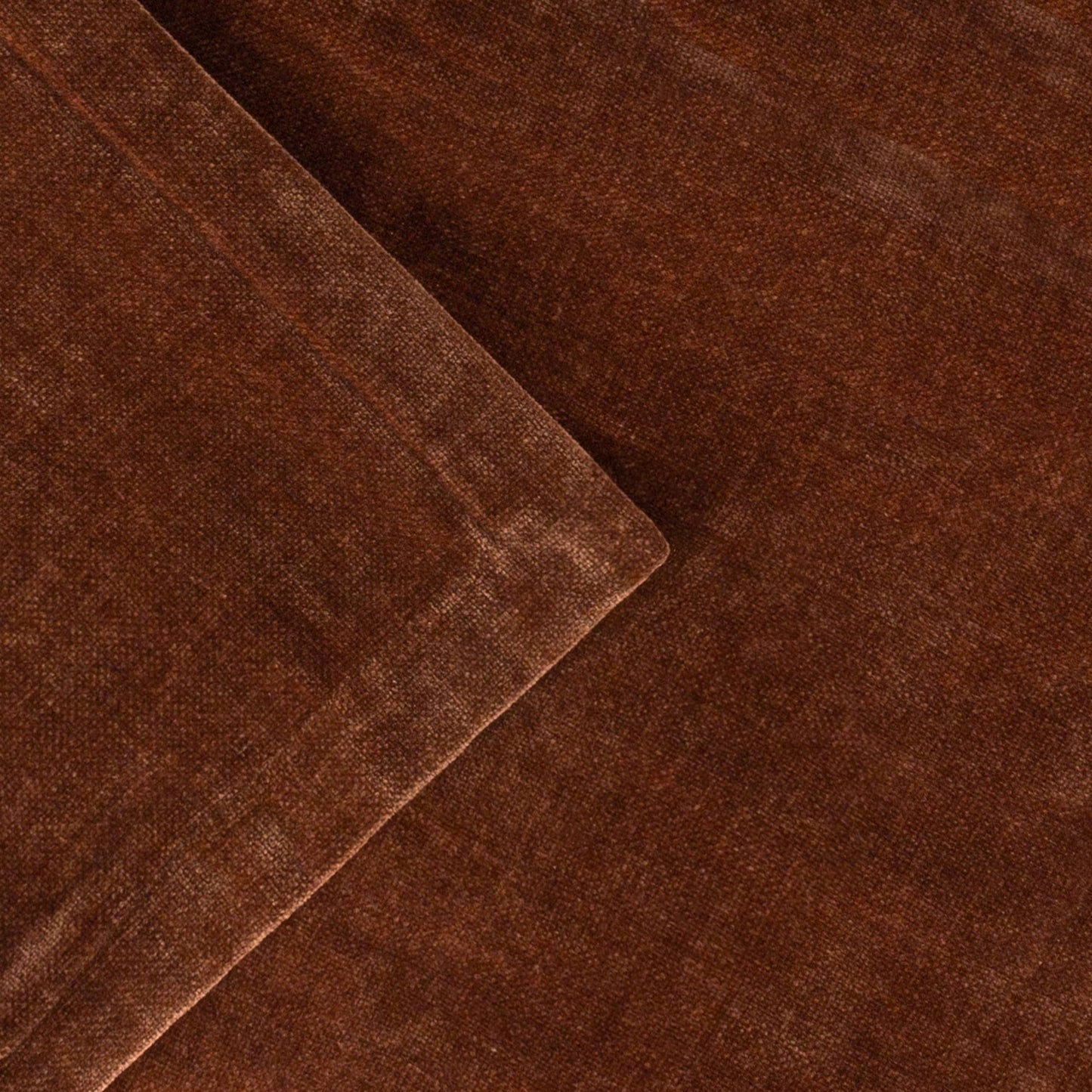 Heavy Chenille Velvet Throw | Nutmeg