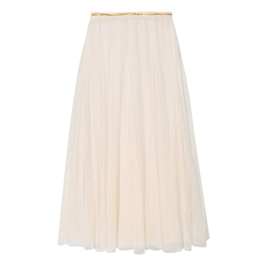 Tulle Layer Skirt in Cream