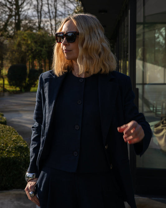 Chalk | Lisa Blazer | Navy