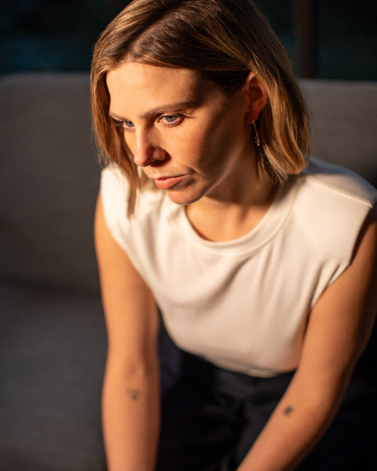 Chalk | Rose Top | Off White