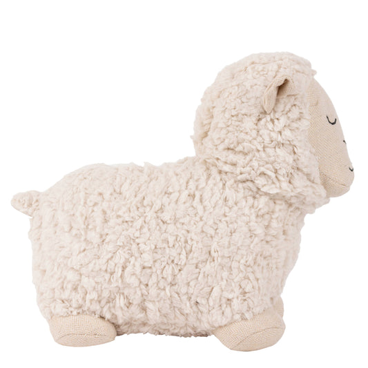 Sheep Door Stop | White