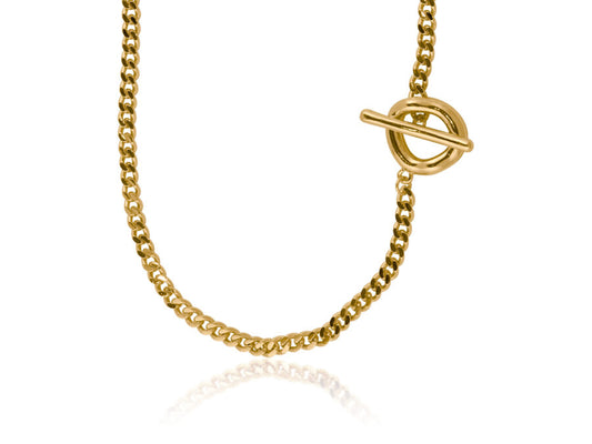 Orianne Statement Plated Chain Choker