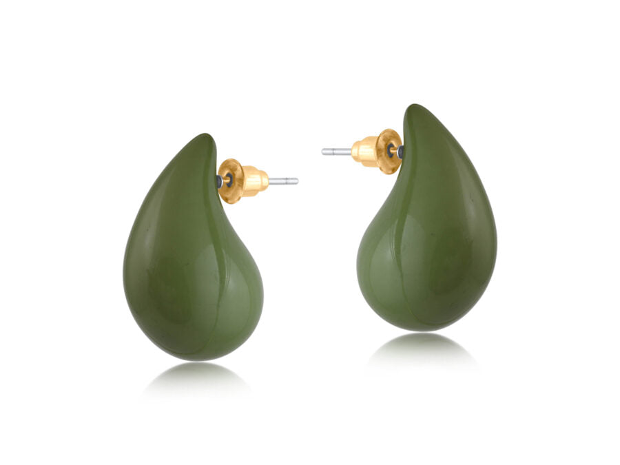 Darena Drop Enamelled Earrings