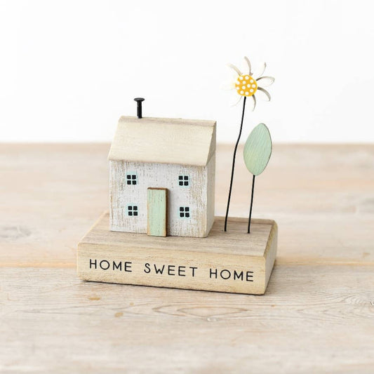 'Home Sweet Home' Wooden House