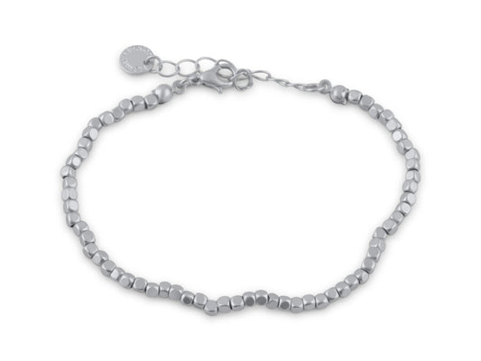 Salome Beaded Matte Plated Bracelet
