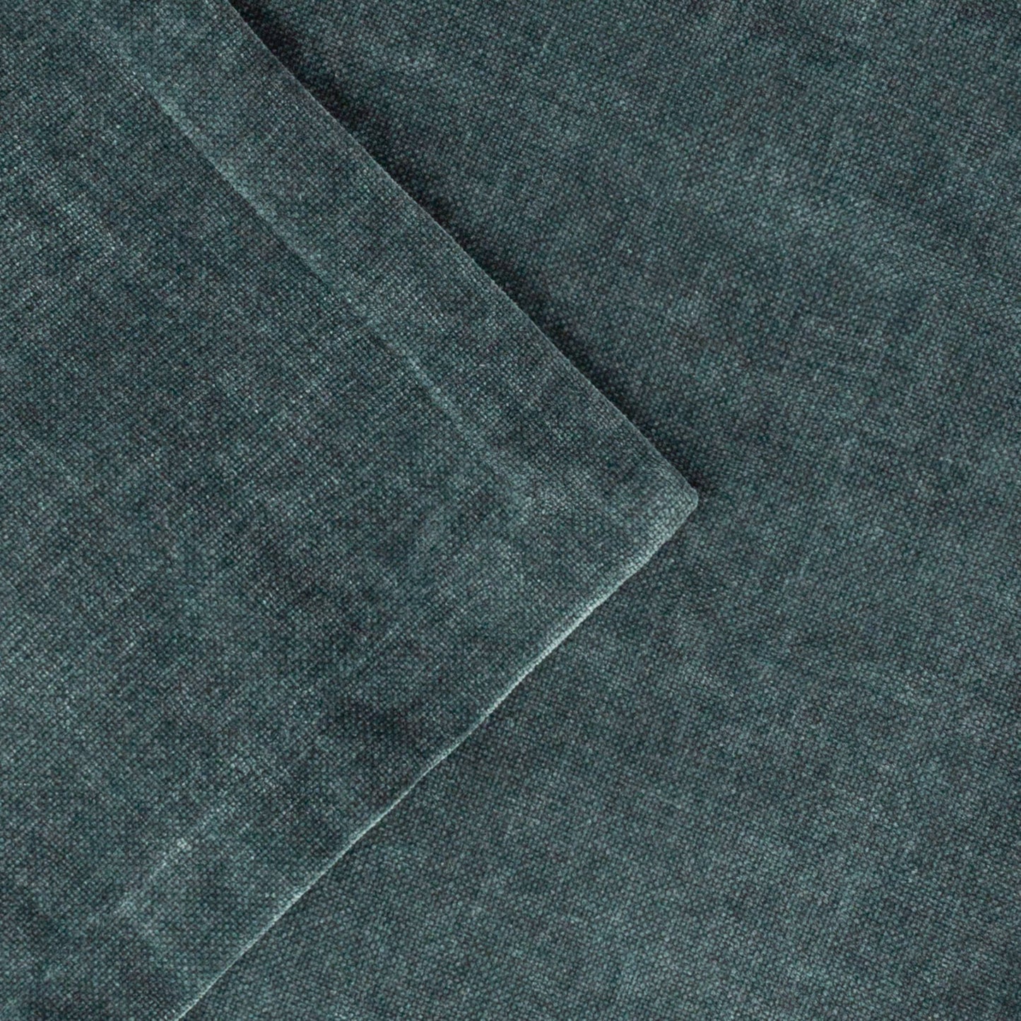 Heavy Chenille Velvet Throw Marine