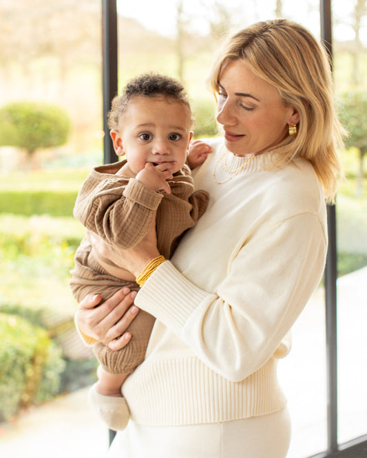 Chalk | Devon Jumper | Cream