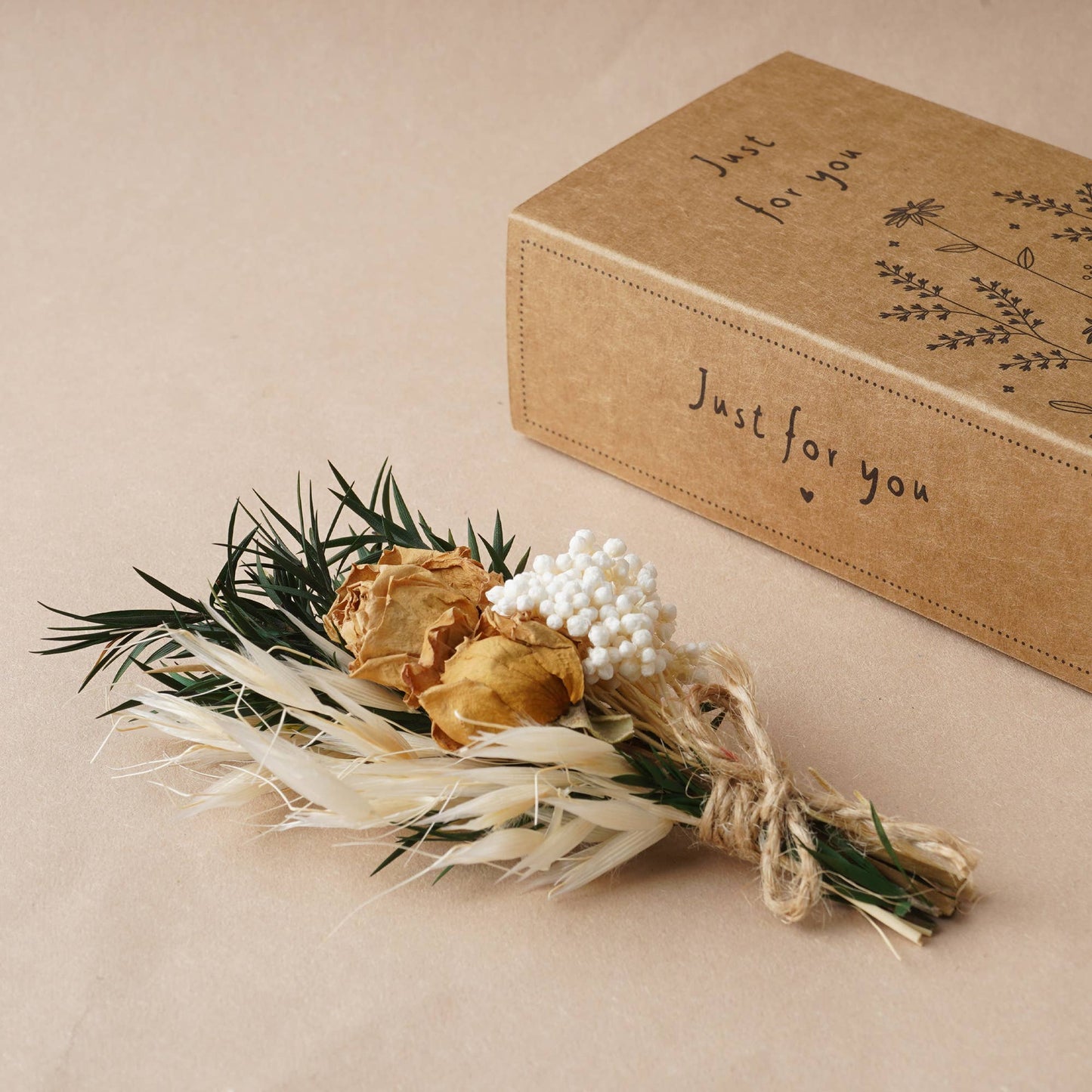 Send With Love Dried Flower Bouquets In a box