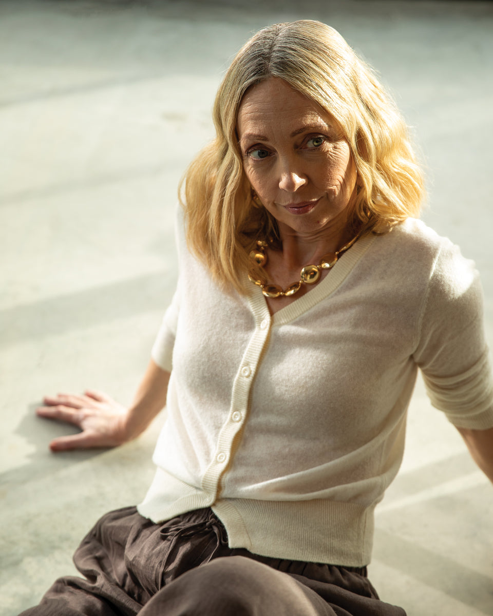 Chalk | Estelle Cardigan | Cream