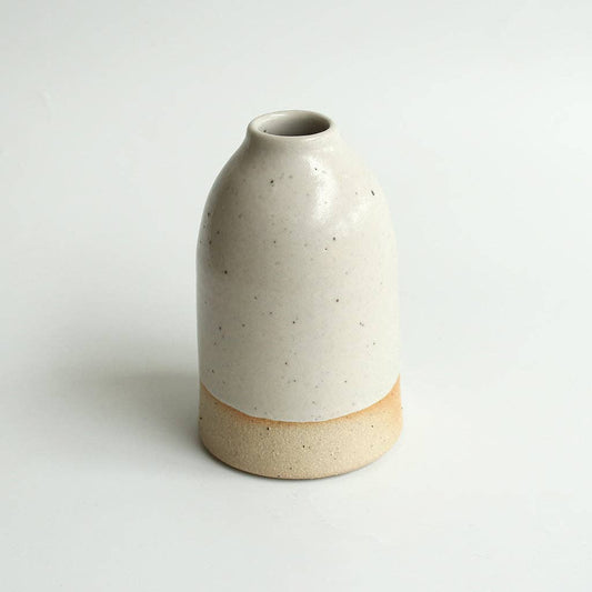 Off-White Medium Vase Stoneware