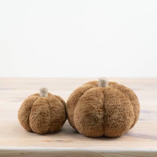 Faux Brown Pumpkin