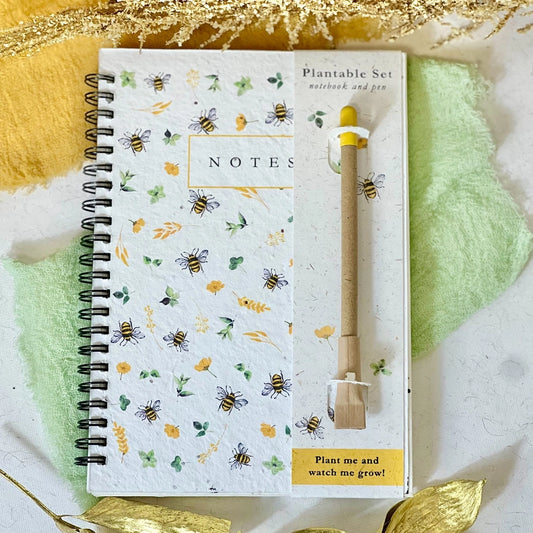 Plantable A5 Notebook & Pen Set