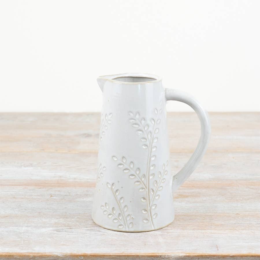 Patterned Porcelain Jug, 17cm