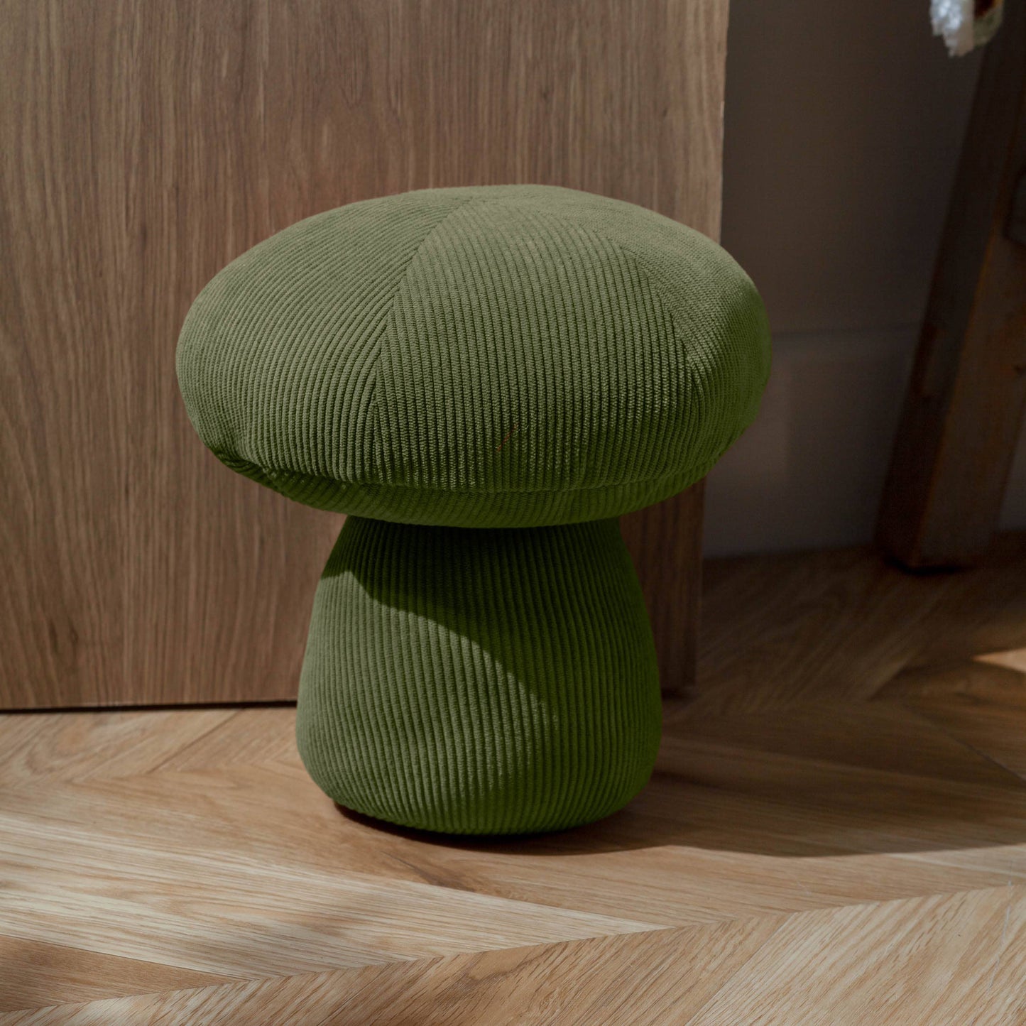 Cord Mushroom Door Stop | Forest Green