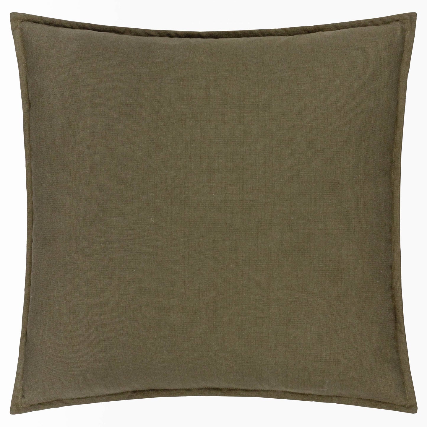 Slub Cotton Cushion | Lichen