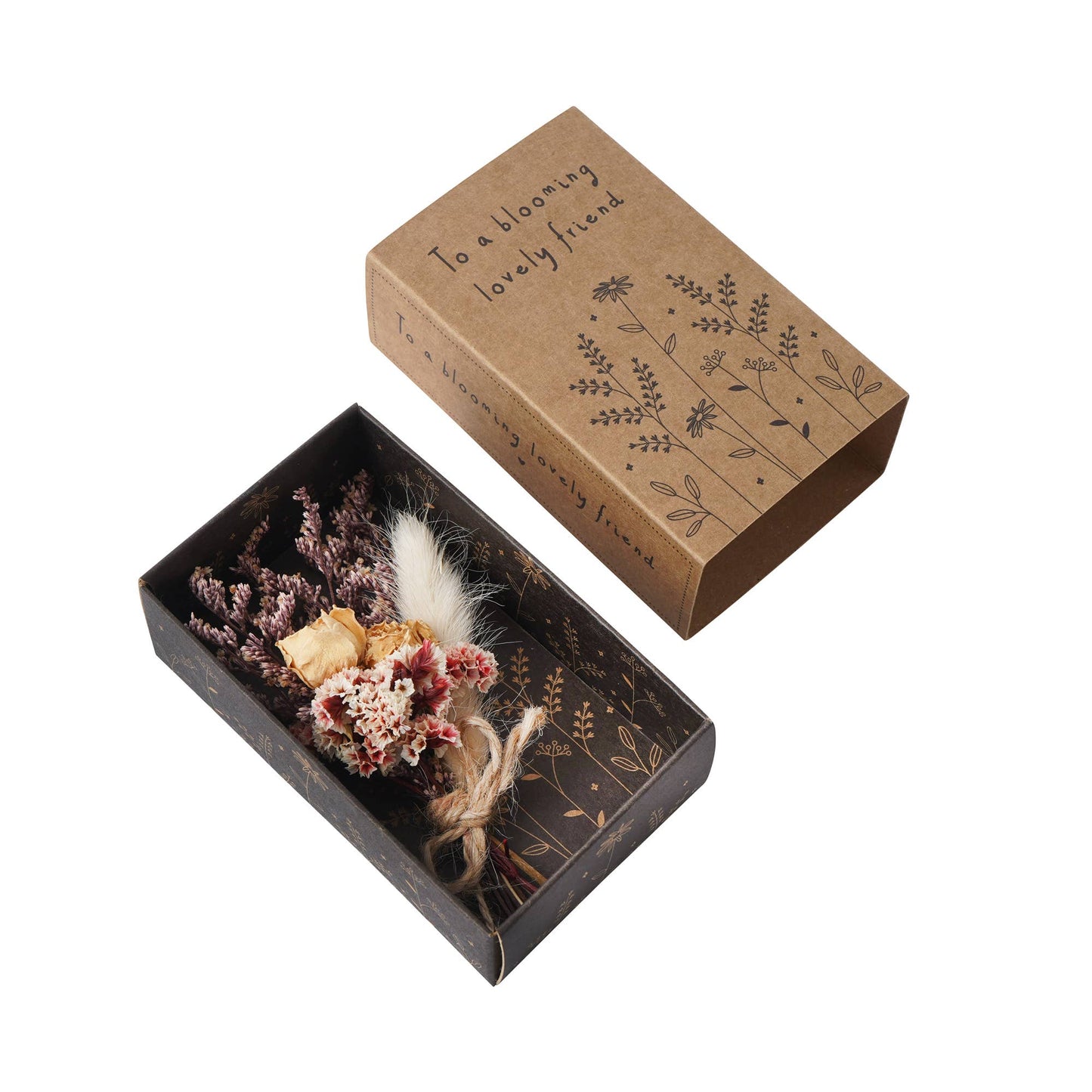 Send With Love Dried Flower Bouquets In a box
