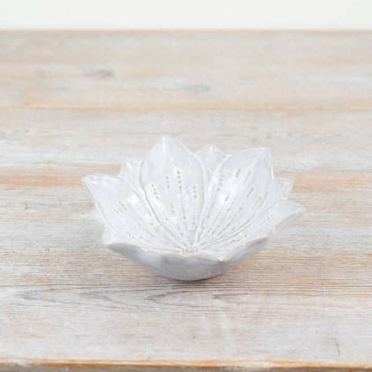 Flower Trinket Dish, 13cm