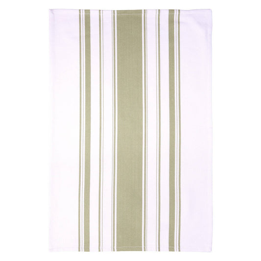 Striped Tea Towel | Sage