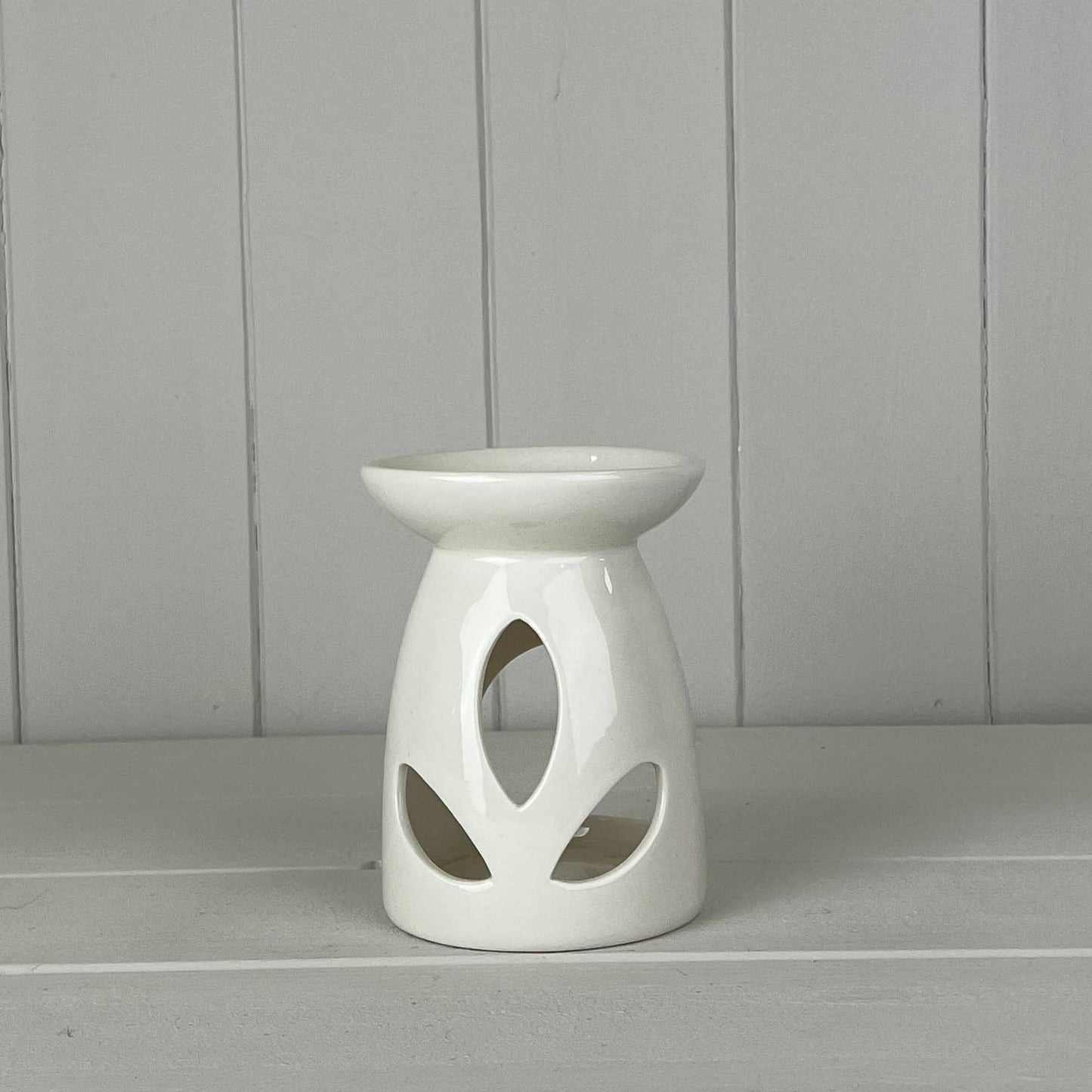 White Ceramic Wax/Oil Burner