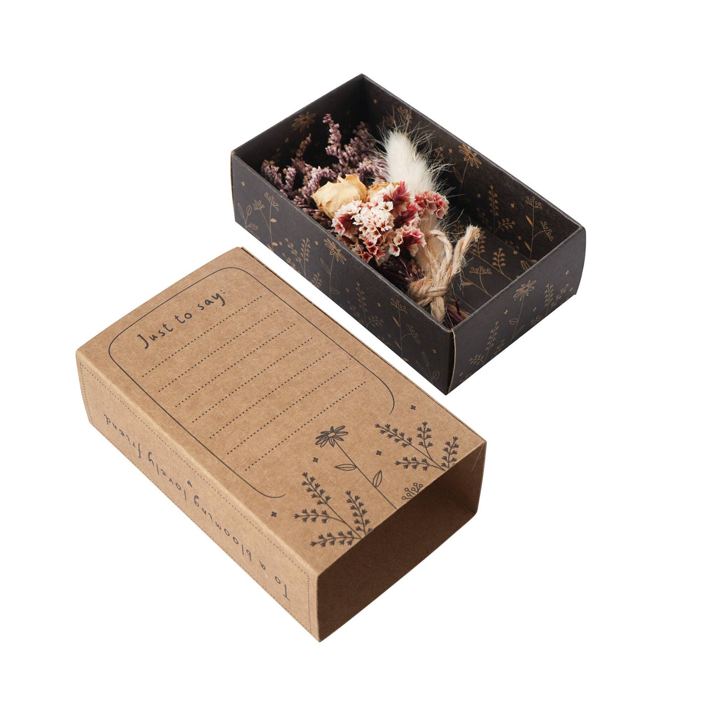 Send With Love Dried Flower Bouquets In a box