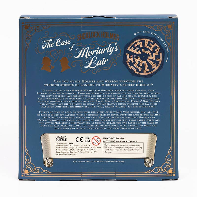 The Case of Moriarty's Lair