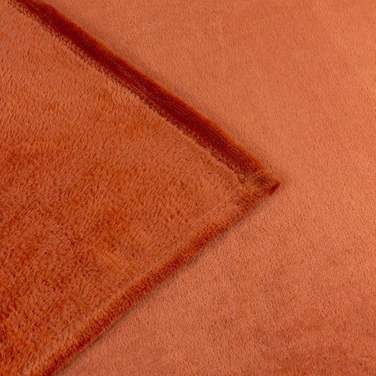 Harrow Fleece Throw | Rust