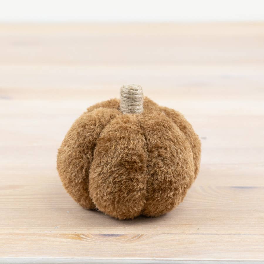 Faux Brown Pumpkin