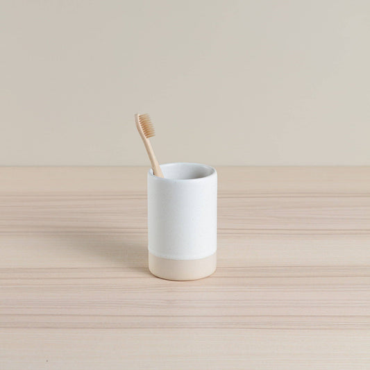Organics Toothbrush Holder | Oatmeal