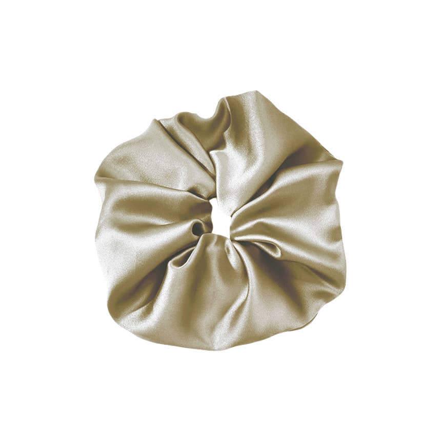 Extra Large Silky Scrunchie | Taupe