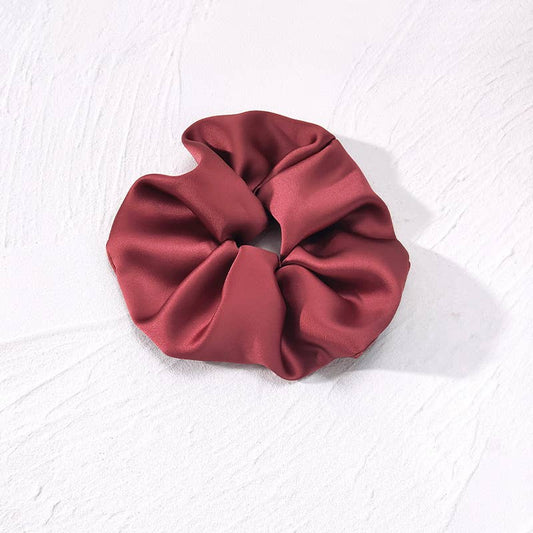 Extra Large Silky Scrunchie | Wine Red