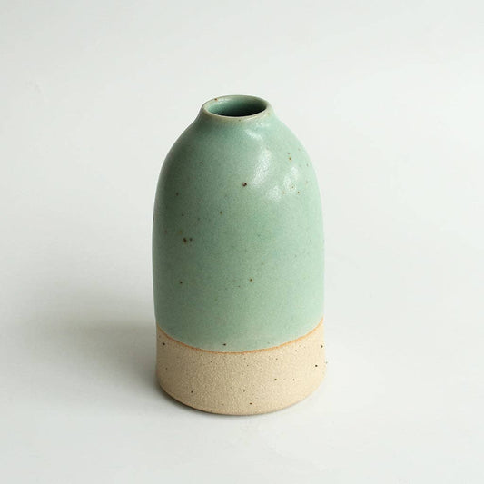 Mint Green Medium Vase Stoneware
