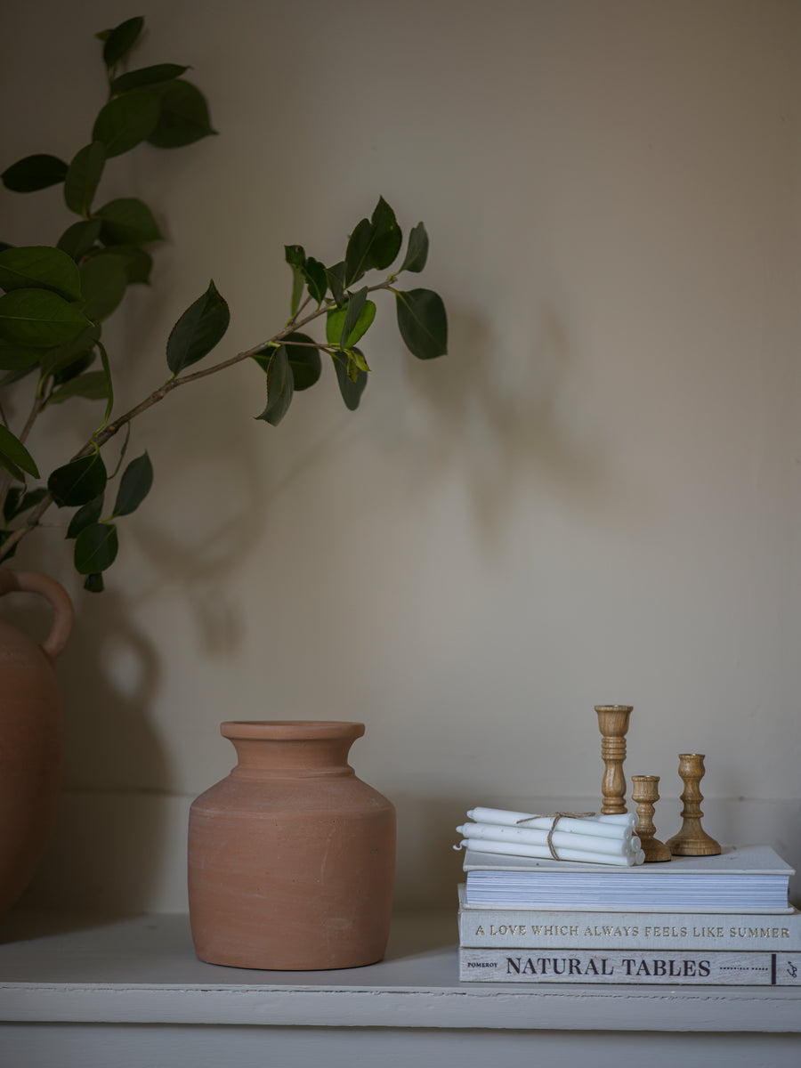 Wooden candle holders - Set of 3