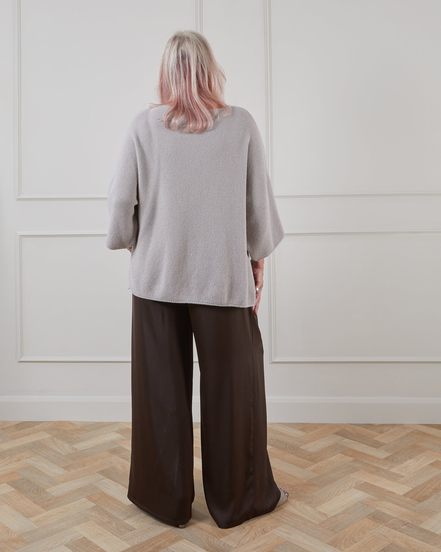 Chalk | Elisa Jumper | Taupe