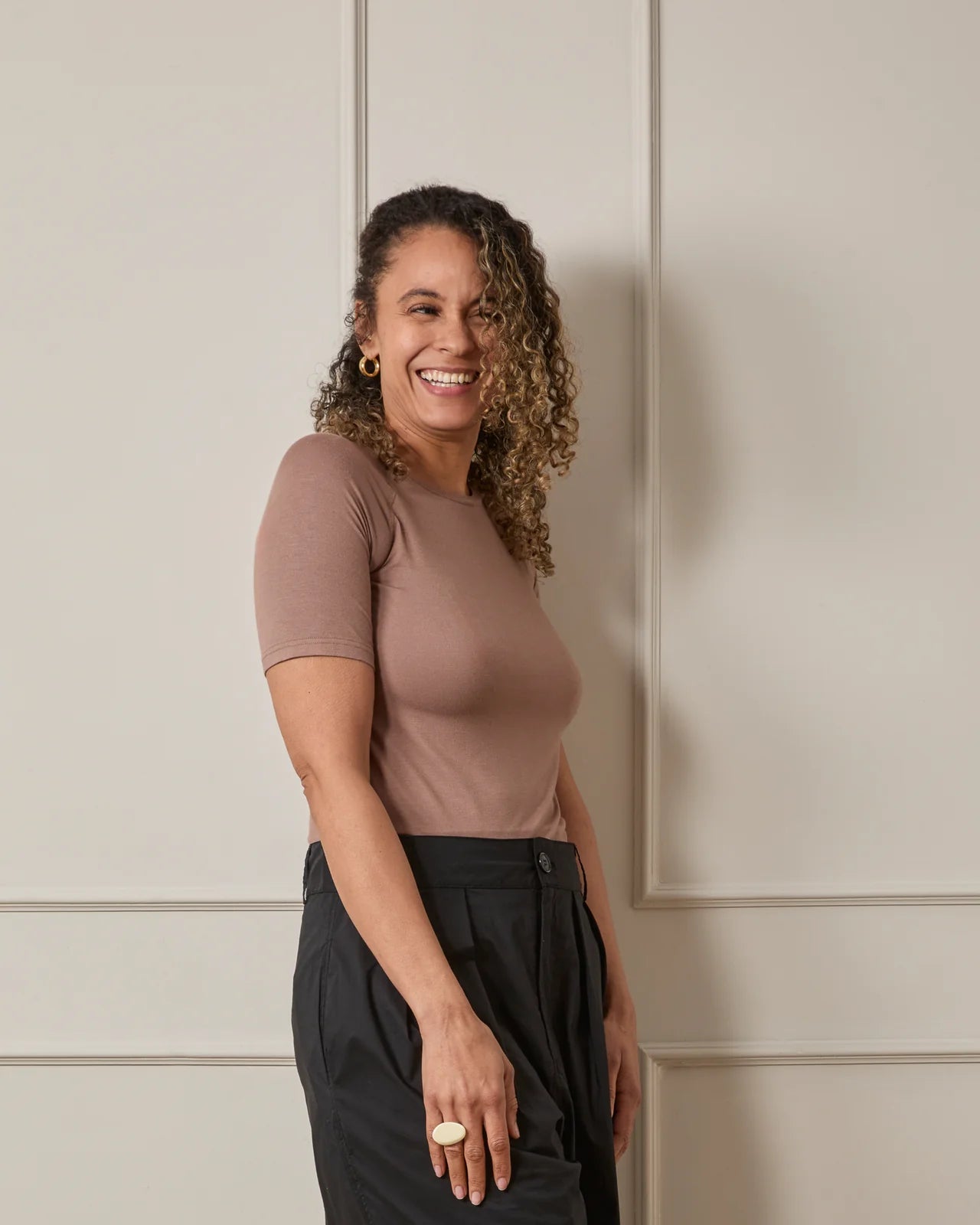 Chalk | Maddie Top | Mocha