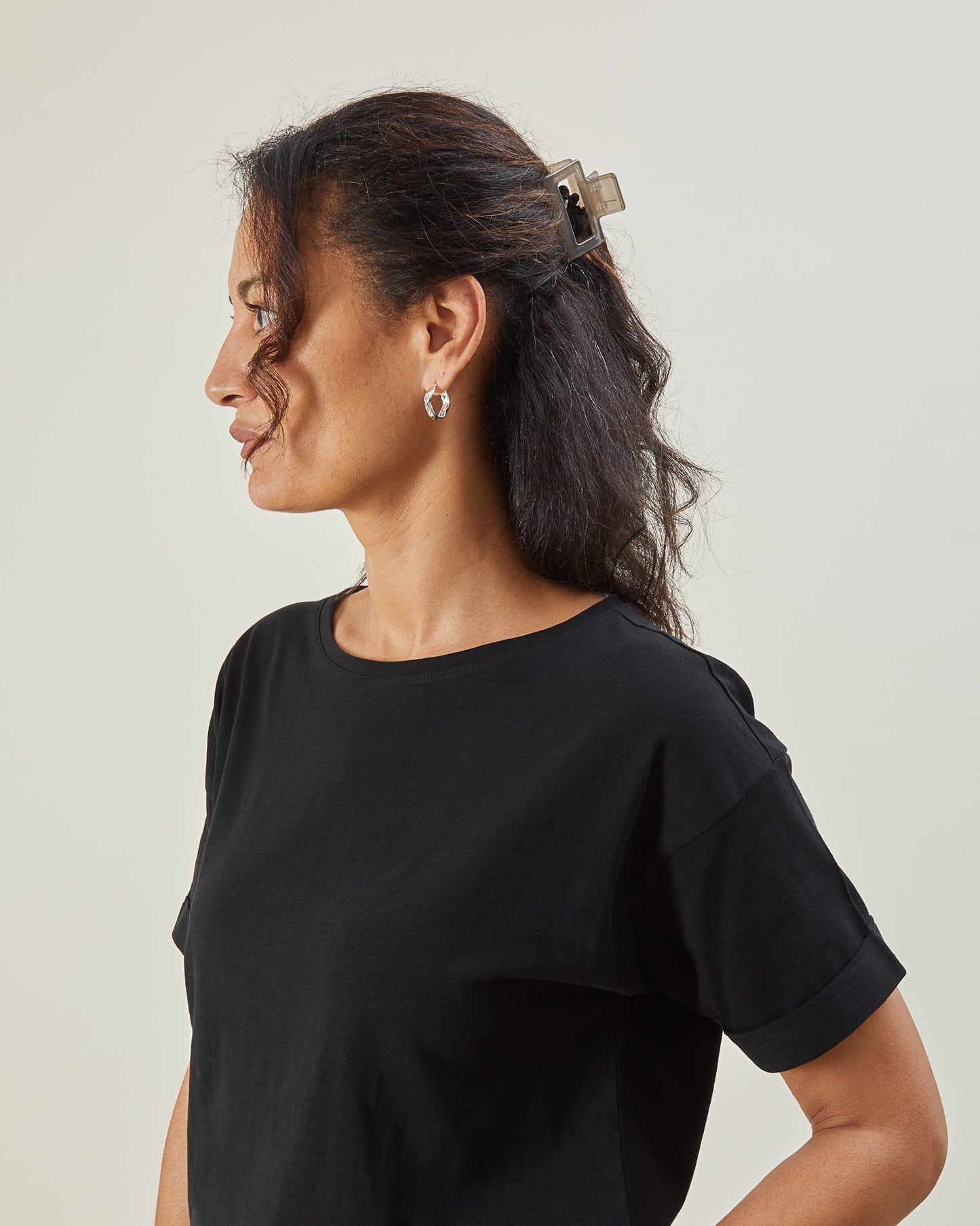 Fluid Hoop Earrings