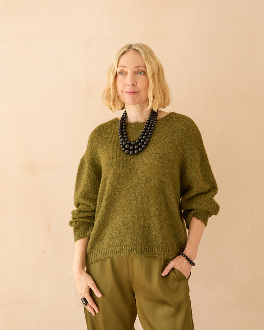 Chalk | Phoebe Jumper | Moss