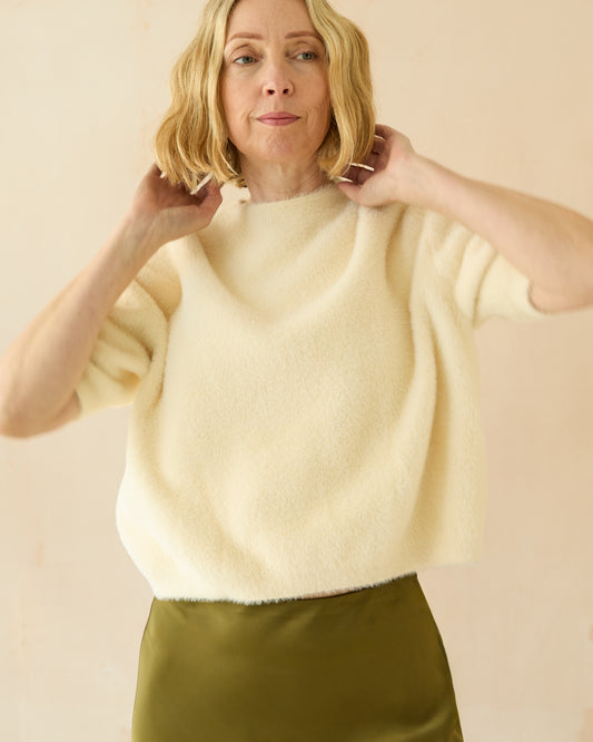 Chalk | Mai Top | Ivory