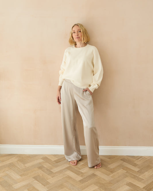 Chalk | Evie Trouser | Glacier