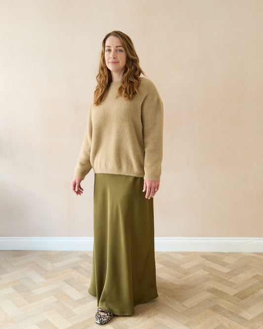 Chalk | Ruby Jumper | Light Tan