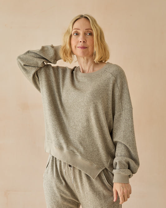 Chalk | Kerrie Sweatshirt | Mole