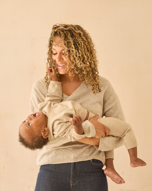 Chalk | Lilly Jumper | Light Fawn