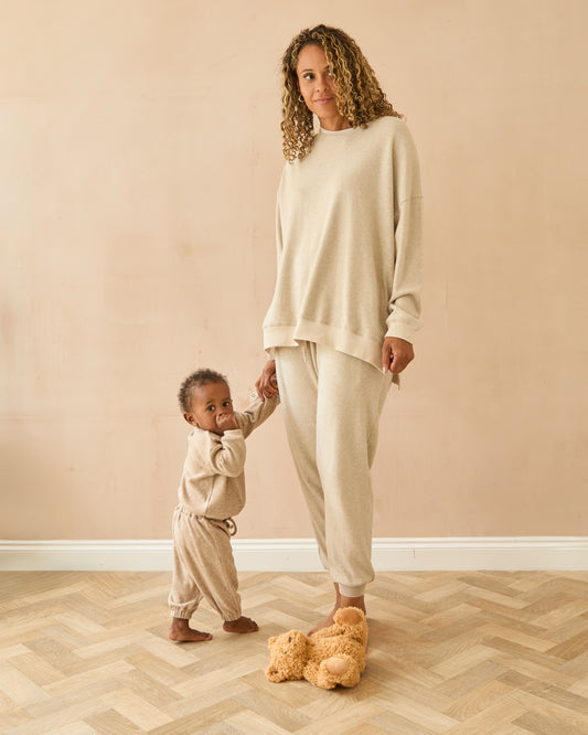 Chalk | Rachel Sweatshirt | Beige