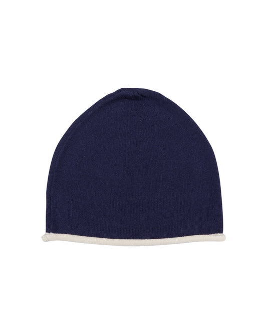 Pixie Hat | Navy/Cream